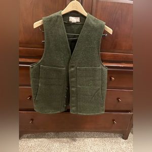 Filson wool vest